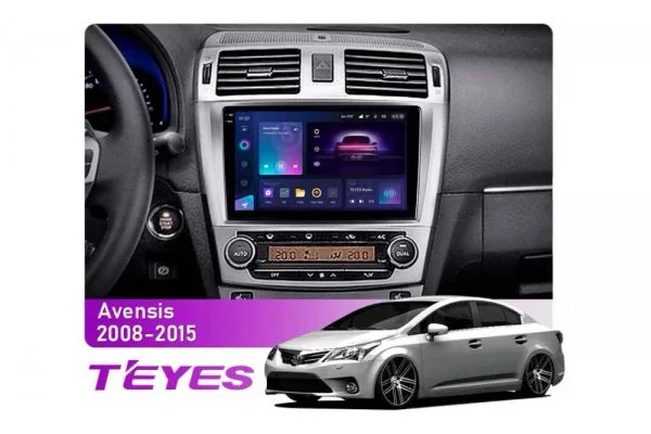 Штатна магнітола для Toyota Avensis 3 Teyes CC3 2k 4+64 Gb (F1)