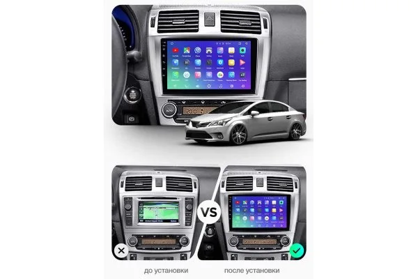 Штатная магнитола для Toyota Avensis Teyes CC3 6+128 Gb 360°