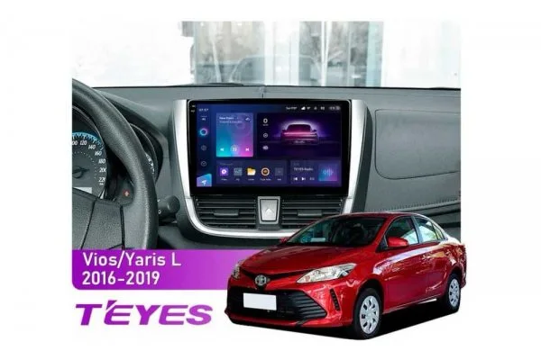 Штатная магнитола для Toyota Yaris 2016-2019 Teyes CC3 2k 6+128 Gb