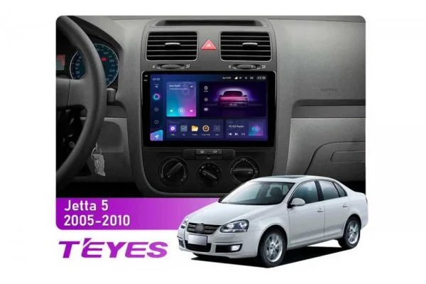 Штатная магнитола для Volkswagen Golf, Jetta 2005-2010 Teyes CC3 2k 6+128 Gb (F1)