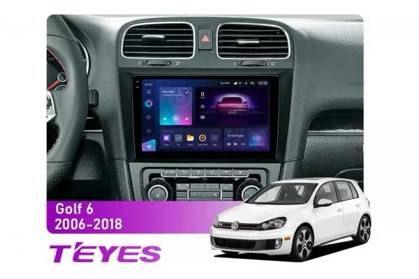 Штатная магнитола для Volkswagen Golf 2006-2018 Teyes CC3 2k 6+128 Gb