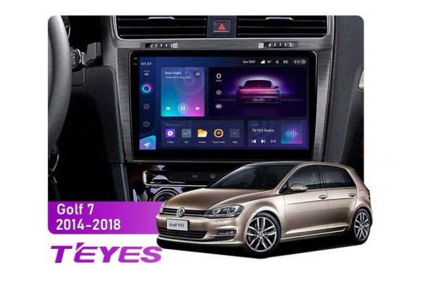 Штатная магнитола для Volkswagen Golf 2014-2018 Teyes CC3 2k 6+128 Gb (F2)