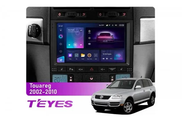 Штатная магнитола для Volkswagen Touareg 2002-2010 Teyes CC3 2k 4+64 Gb (B)