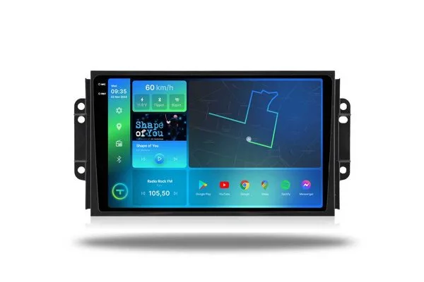 Штатна магнітола Chery Tiggo 3 2016+ Torssen 2K F96128 4G Carplay DSP
