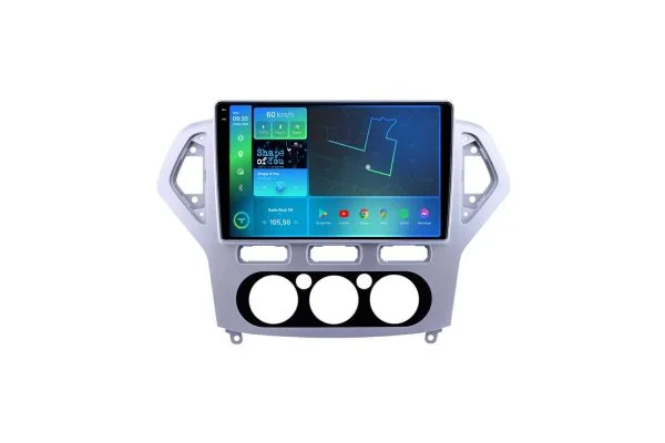 Штатна магнітола для Ford Mondeo 07-11 (silver) Torssen 2K F96128 4G Carplay DSP