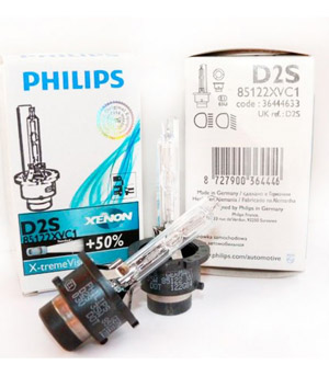 Ксеноновая лампа D2S Philips 85122XV X-tremeVision