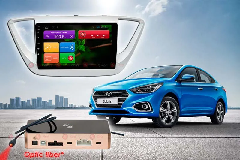 штатная магнитола для hyundai accent