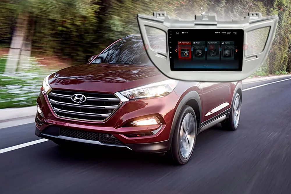 штатная магнитола для hyundai tucson
