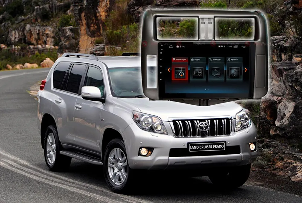 штатная магнитола для toyota lc150 prado