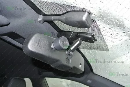 Установка зеркала видеорегистратора на Toyota тип 1