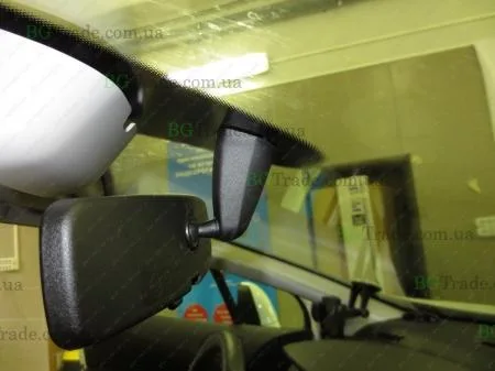 Установка зеркала видеорегистратора на Citroen тип 1
