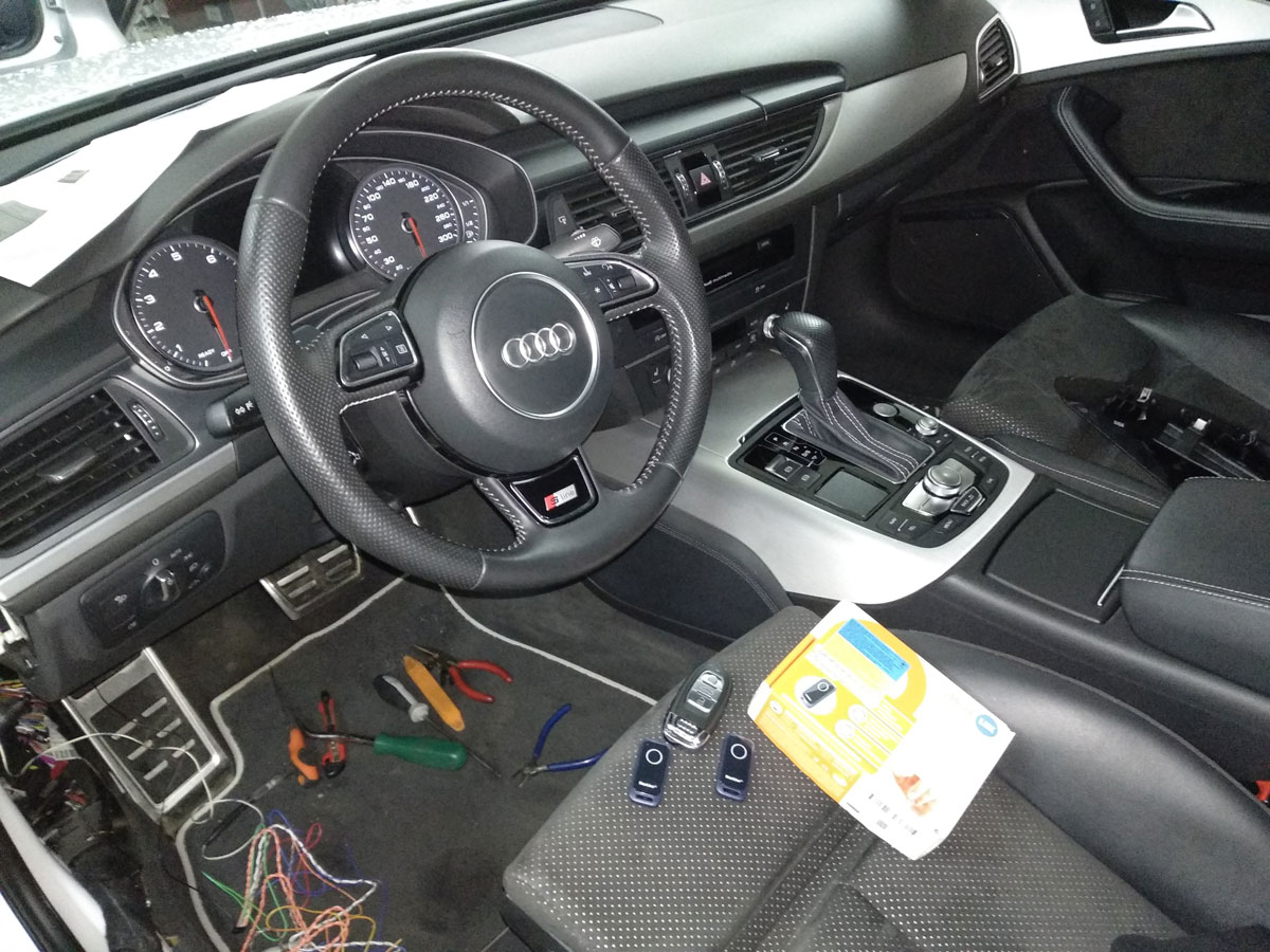 Установка иммобилайзера на Audi A6