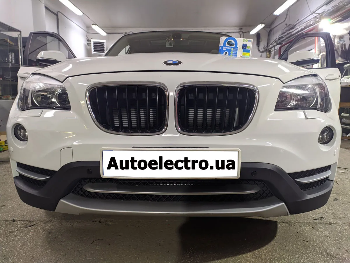Установка парктроников на BMW X1