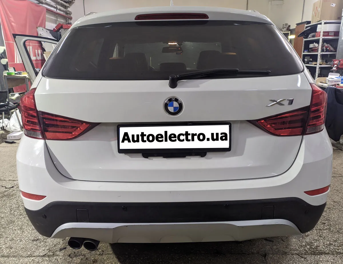 Установка парктроников на BMW X1