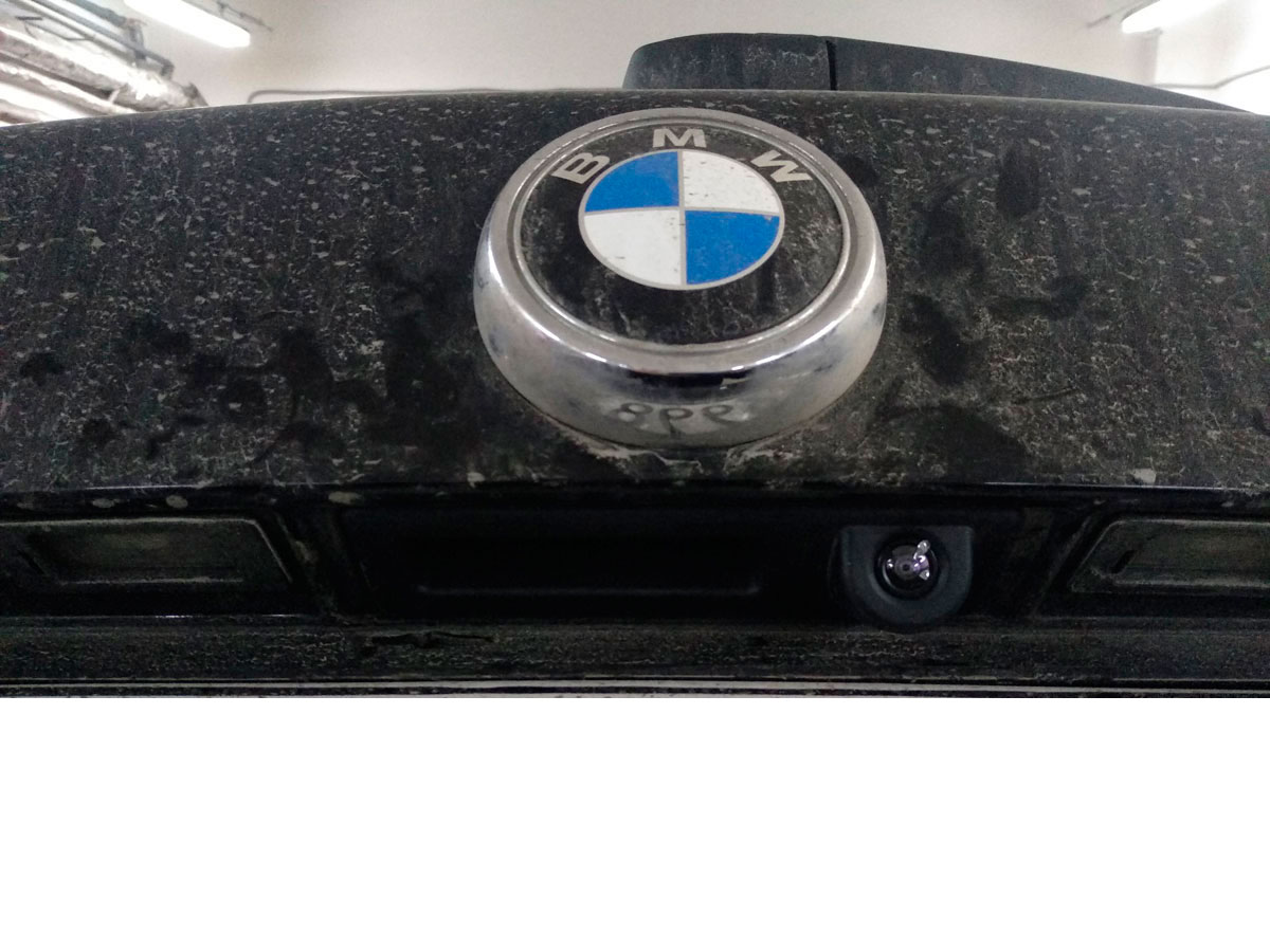 Установка кругового обзора на BMW X3