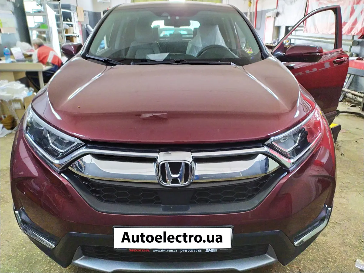 Установка автосигнализации на Honda CRV