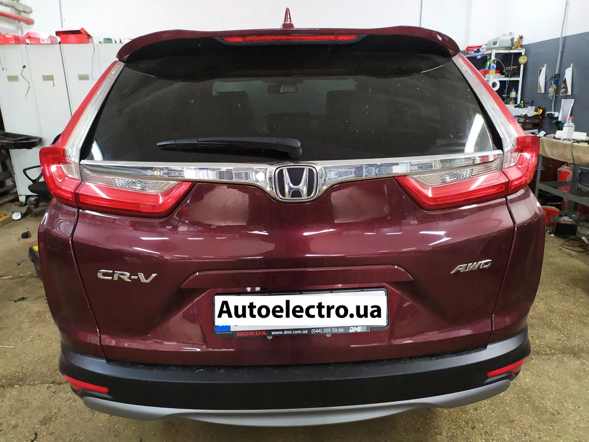 Установка автосигнализации на Honda CRV