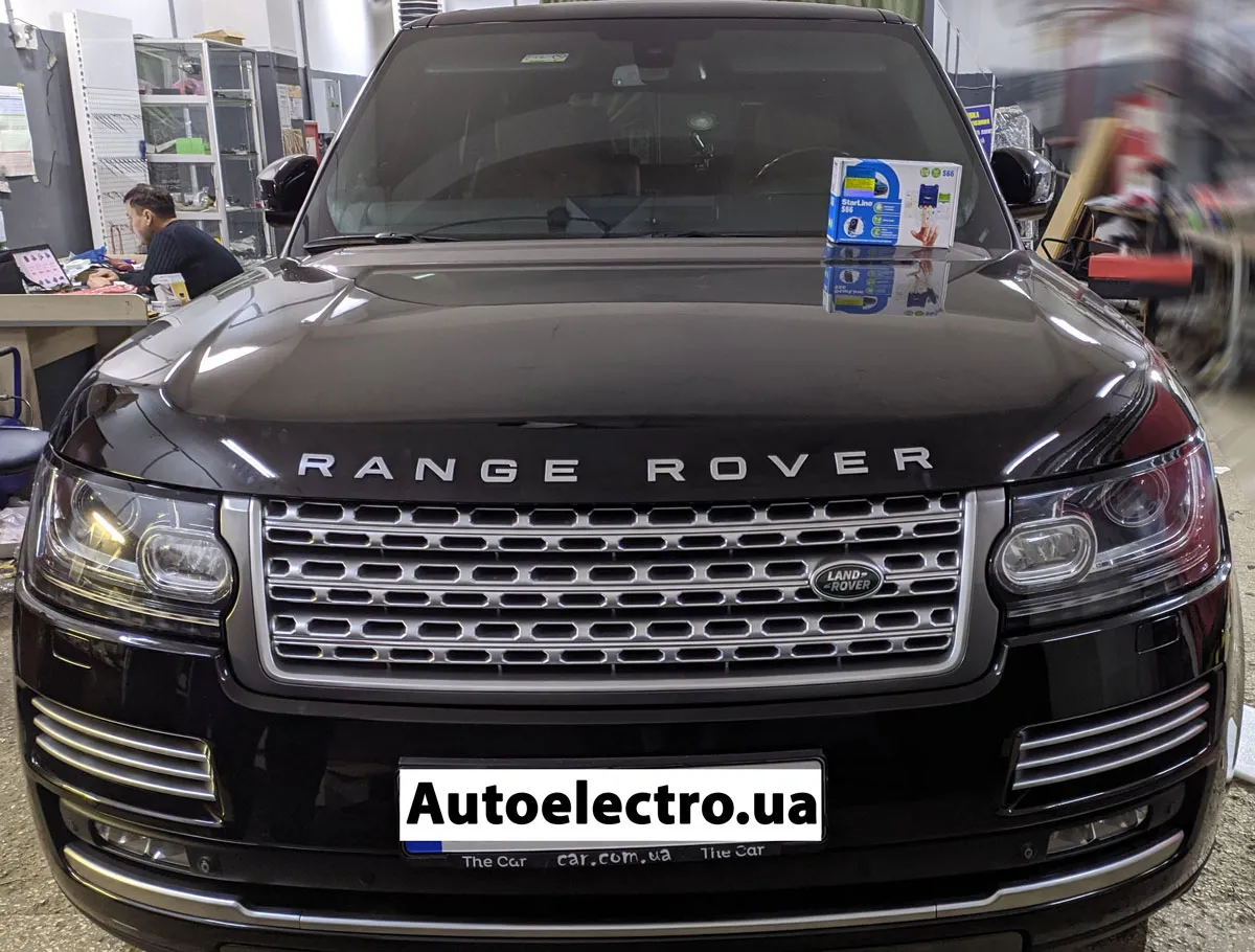Установка автосигналізації на Range Rover Vogue