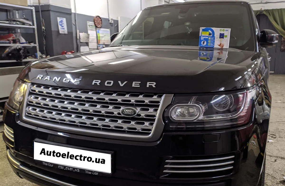 Установка автосигналізації на Range Rover Vogue