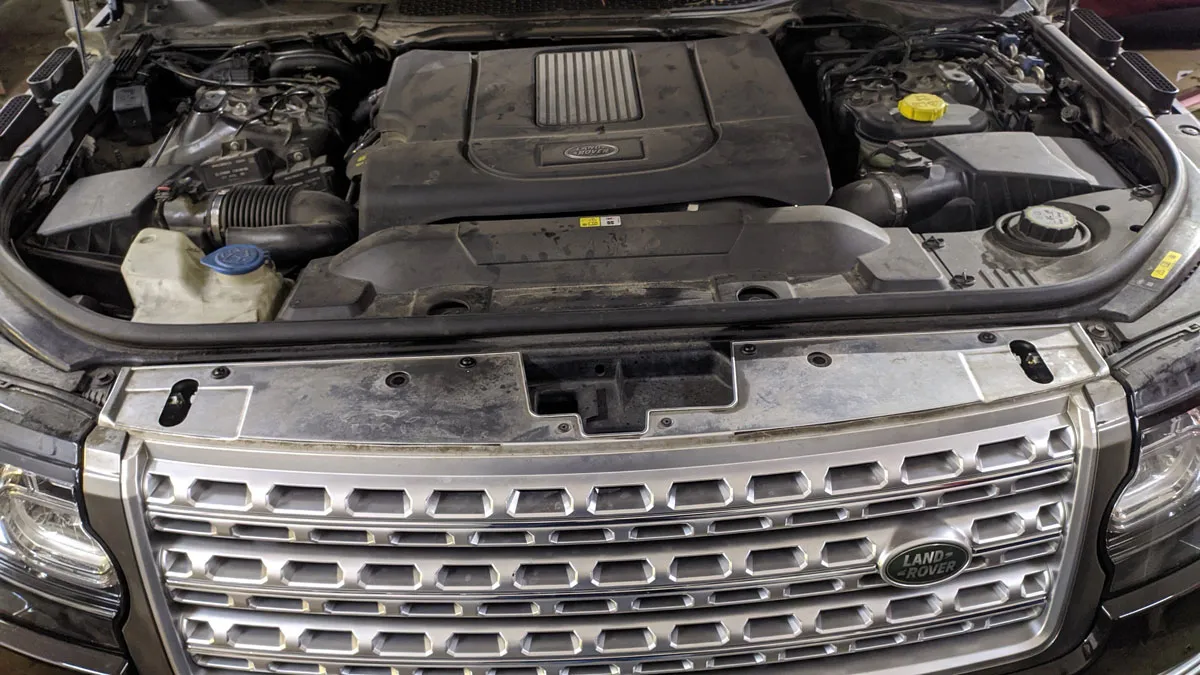 Установка автосигналізації на Range Rover Vogue