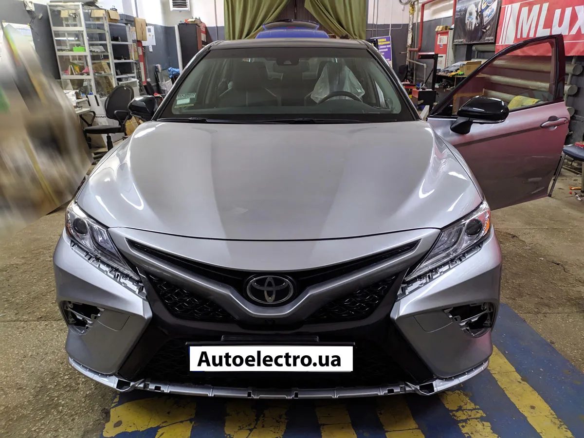 Установка автосигнализации на Toyota Camry V70