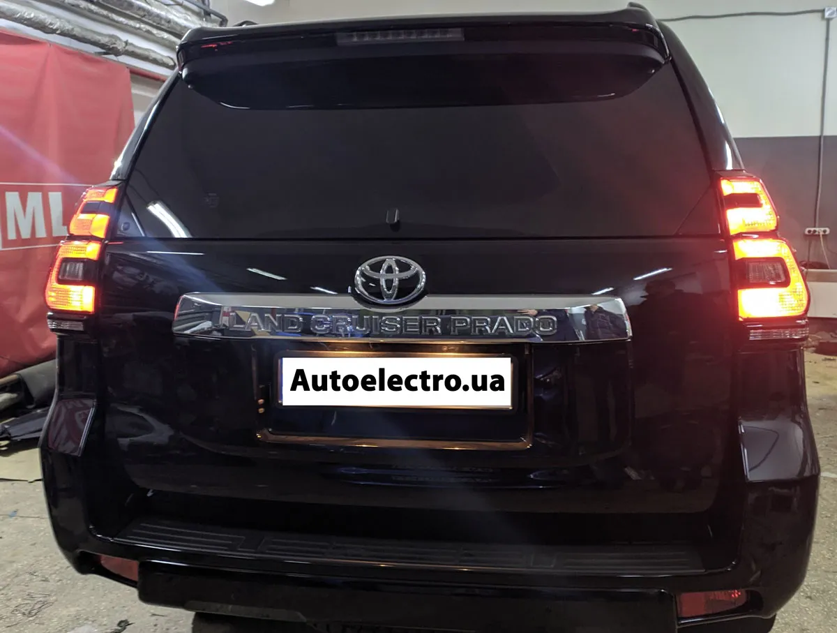 Установка автосигнализации с автозапуском на Toyota LC150